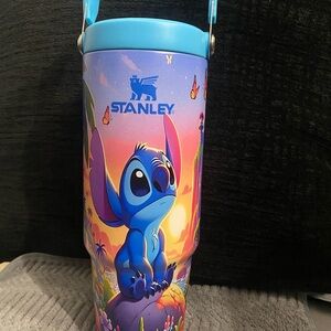 Stanley Blue and Purple Stitch Tumbler